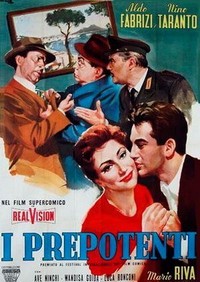 I Prepotenti (1958) - poster