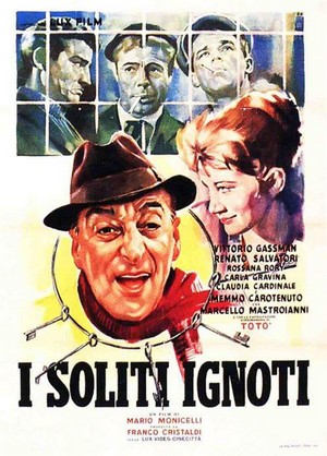 I Soliti Ignoti (1958) - poster
