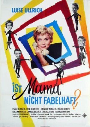 Ist Mama Nicht Fabelhaft? (1958) - poster