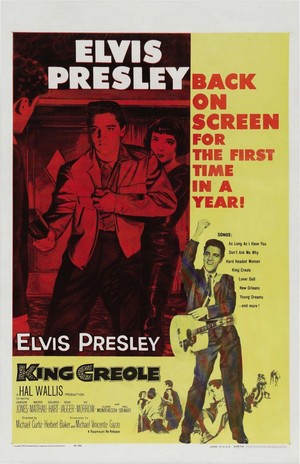 King Creole (1958) - poster
