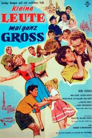 Kleine Leute Mal Ganz Groß (1958) - poster