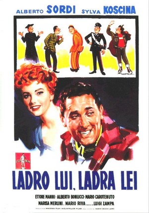 Ladro Lui, Ladra Lei (1958) - poster