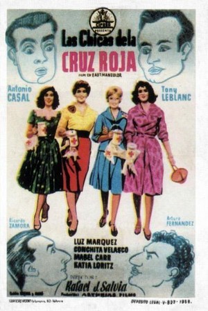 Las Chicas de la Cruz Roja (1958) - poster