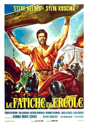 Le Fatiche di Ercole (1958) - poster