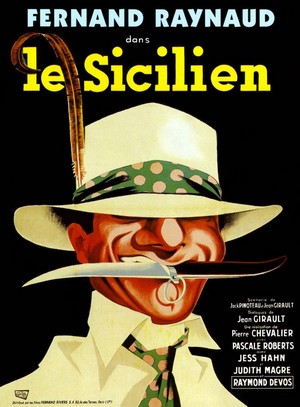 Le Sicilien (1958) - poster