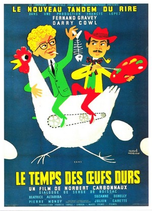 Le Temps des Oeufs Durs (1958) - poster
