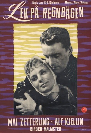 Lek På Regnbågen (1958) - poster