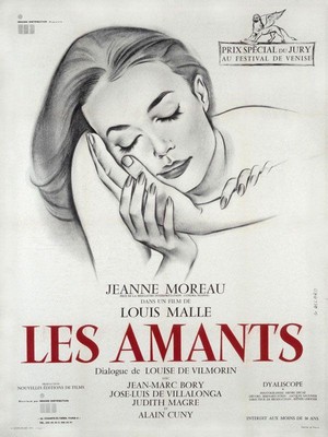 Les Amants (1958) - poster