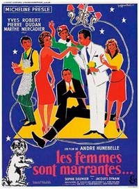 Les Femmes Sont Marrantes... (1958) - poster