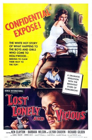 Lost, Lonely and Vicious (1958) - poster