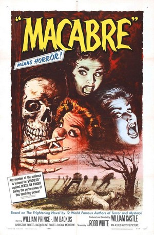 Macabre (1958) - poster