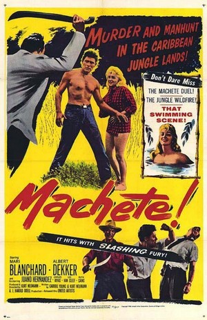 Machete (1958) - poster