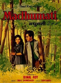 Madhumati (1958) - poster