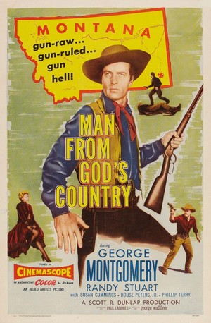 Man from God’s Country (1958) - poster