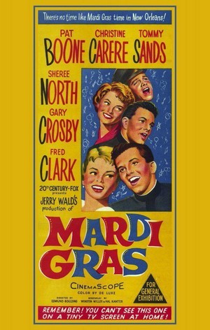 Mardi Gras (1958) - poster