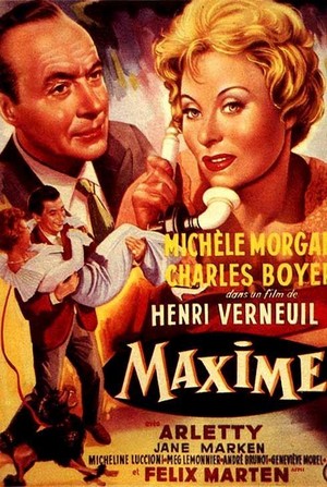 Maxime (1958) - poster