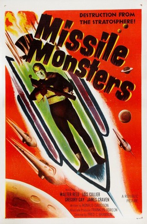 Missile Monsters (1958) - poster