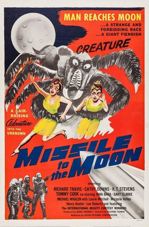Missile to the Moon (1958) - poster