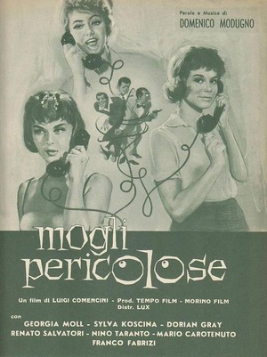 Mogli Pericolose (1958) - poster