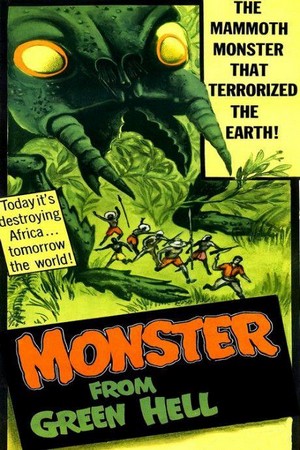Monster from Green Hell (1958) - poster
