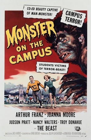 Monster on the Campus (1958) - poster