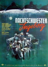 Nachtschwester Ingeborg (1958) - poster