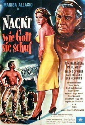 Nackt, Wie Gott Sie Schuf (1958) - poster