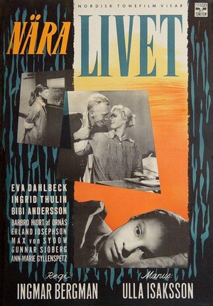 Nära Livet (1958) - poster