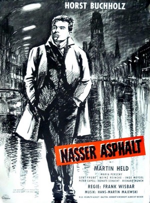 Nasser Asphalt (1958) - poster