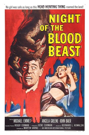 Night of the Blood Beast (1958) - poster