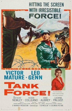 Tank Force! (1958) - poster