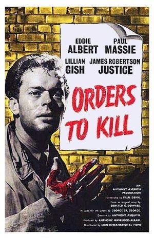 Orders to Kill (1958) - poster