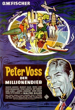 Peter Voss, der Millionendieb (1958) - poster