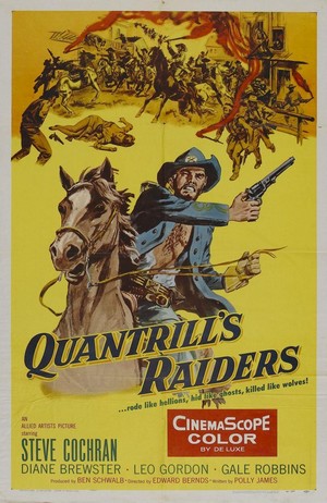 Quantrill's Raiders (1958) - poster