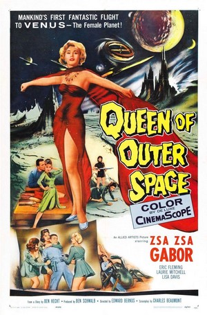Queen of Outer Space (1958) - poster