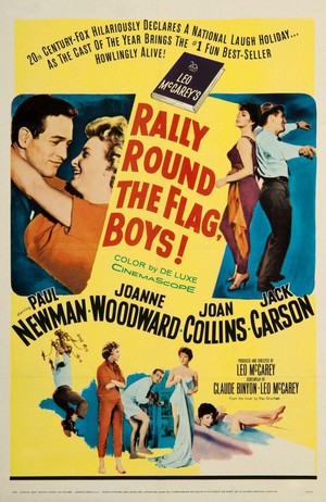 Rally 'round the Flag, Boys! (1958) - poster