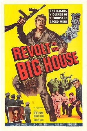 Revolt in the Big House (1958) - poster