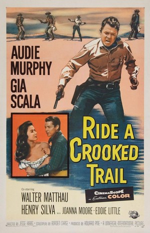 Ride a Crooked Trail (1958) - poster