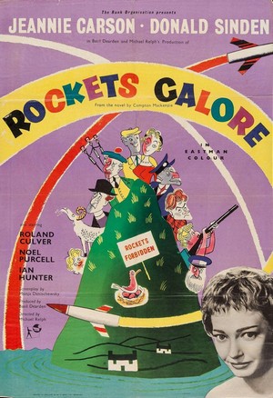 Rockets Galore (1958) - poster