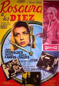 Rosaura a las 10 (1958) - poster