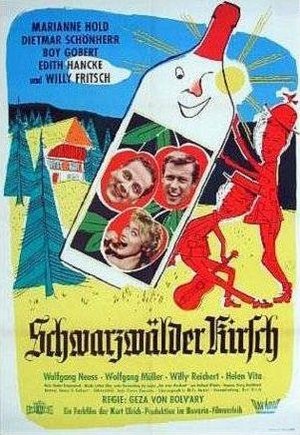 Schwarzwälder Kirsch (1958) - poster