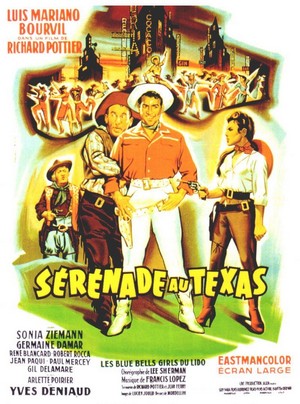 Sérénade au Texas (1958) - poster