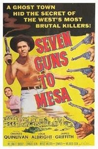 Seven Guns to Mesa (1958) - poster