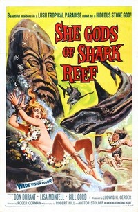 She Gods of Shark Reef (1958) - poster