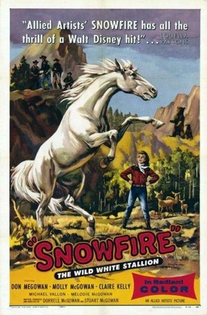 Snowfire (1958) - poster