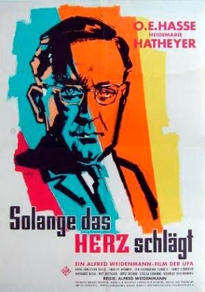 Solange das Herz Schlägt (1958) - poster