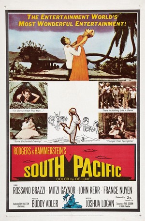 South Pacific (1958) - poster
