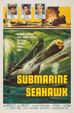 Submarine Seahawk (1958) - poster