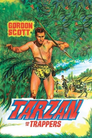 Tarzan and the Trappers (1958) - poster