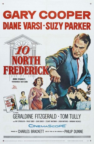 Ten North Frederick (1958) - poster